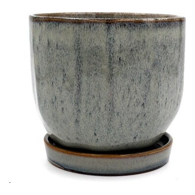 Donica Bao kanciasta szara nakrapiana połysk