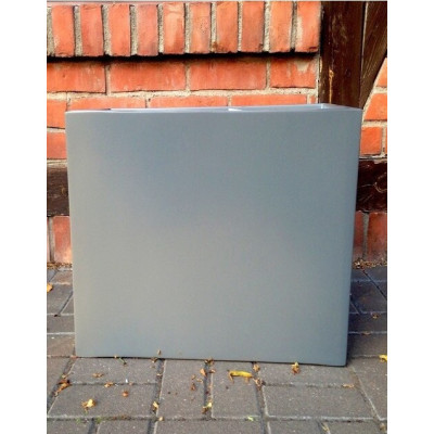 Donica z włókna szklanego szara ścianka