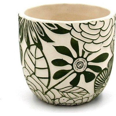 Doniczka Gabi zielone kwiaty