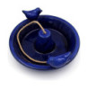 Poidełko ceramiczne wiszące niebieskie