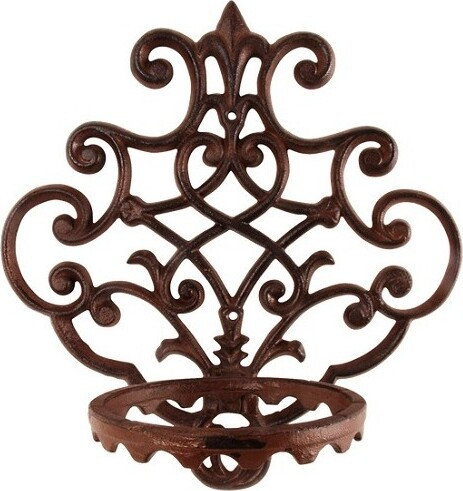 Kwietnik ścienny żeliwny