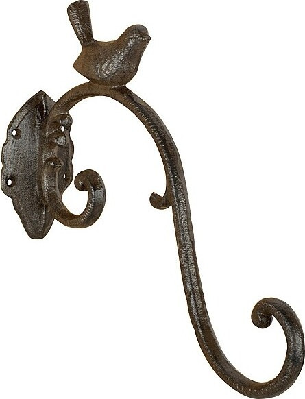 Wieszak żeliwny z ptaszkiem