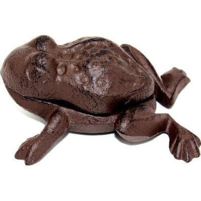 Skrytka żeliwna na klucze Żaba