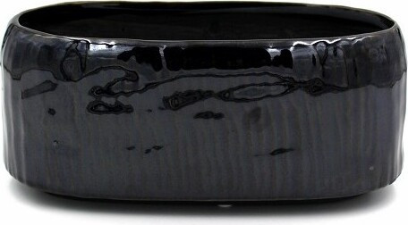 Doniczka Senne łódka granat