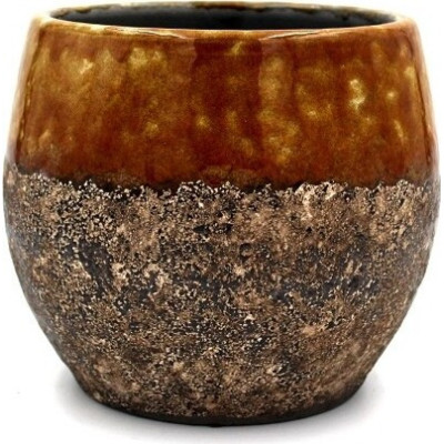 Doniczka Lindy żółta