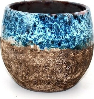 Doniczka Lindy niebieska