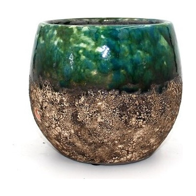 Doniczka Lindy zielona