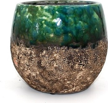 Doniczka Lindy zielona