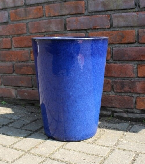 Donica Wazon Stożek niebieski