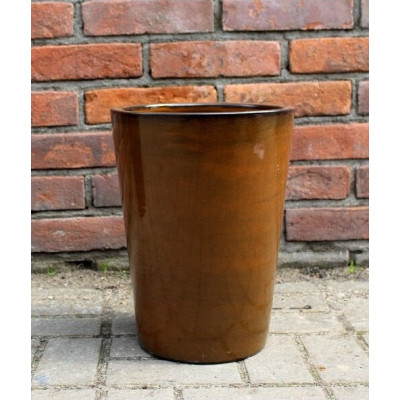 Donica Wazon Stożek brązowy