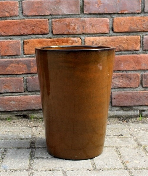 Donica Wazon Stożek brązowy