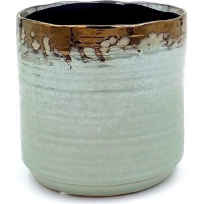 Doniczka Amber walec mięta