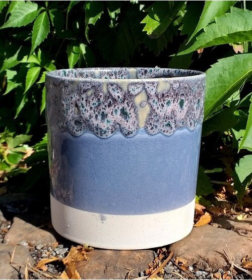 Doniczka walec Burzowe Niebo