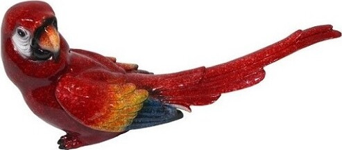 Papuga czerwona duża