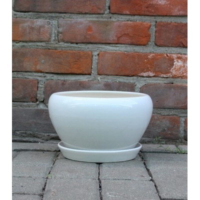 Misa Junia pękata biała