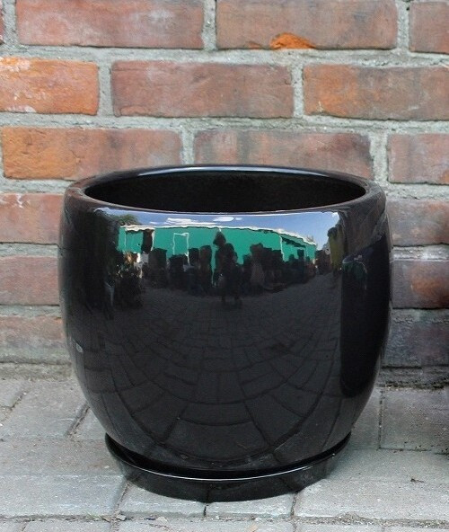 Donica Junia kula czarna