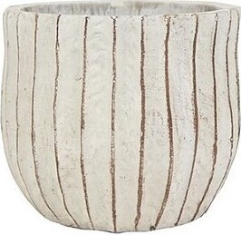 Doniczka Sia kremowa okrągła