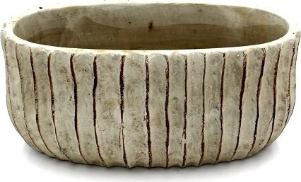 Doniczka Sia krem łódka