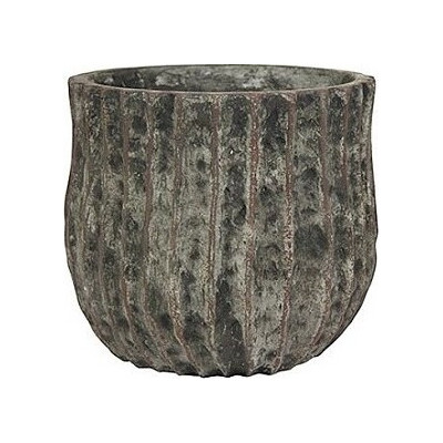 Doniczka Sia czarna okrągła