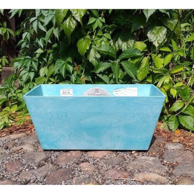 Skrzynka balkonowa Artstone Ella niebieska