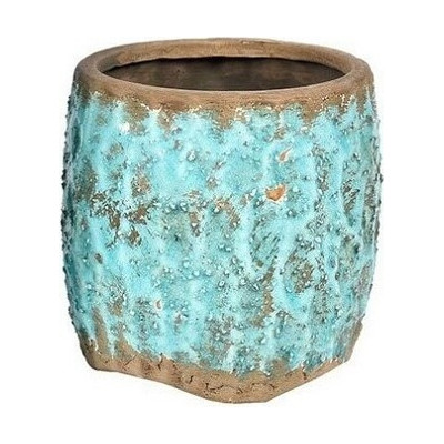 Doniczka Azur Old turkus golf