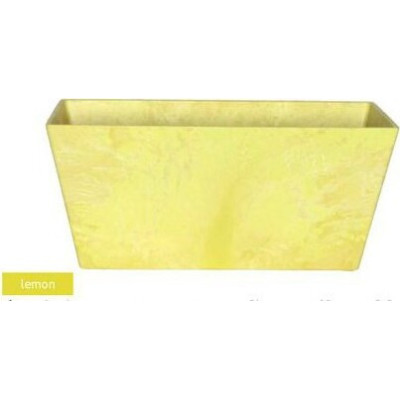 Skrzynka balkonowa Artstone Ella żółta