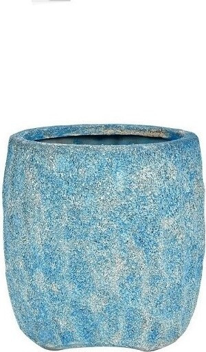 Doniczka Włoskie Niebo turkus mat golf