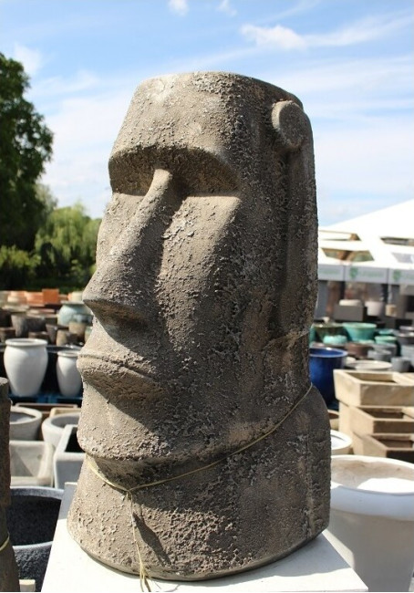 Donica głowa Moai duża