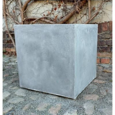 Donica cement sześcian szary