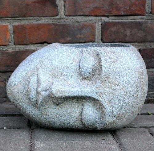 Doniczka Głowa leżąca