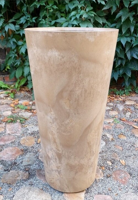 Donica ArtStone Claire wazon brązowy taupe