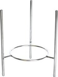 Stojak metalowy srebrny