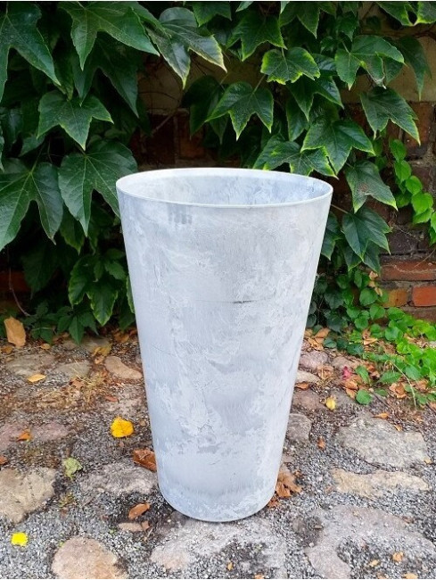 Donica ArtStone Claire wazon szary