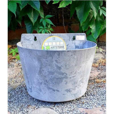 Doniczka ścienna ArtStone Claire szara