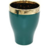 Doniczka Emerald storczykówka zielono-złota