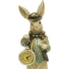 Królik z zegarem w kapelusiku