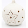 Bombka porcelanowa LED gwiazdki