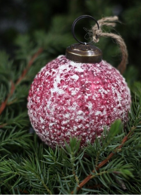 Bombka szklana Kira czerwona