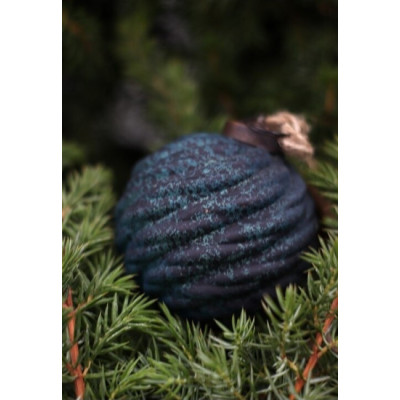 Bombka szklana Kira niebieska