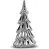 Świecznik tealight Choinka srebrna