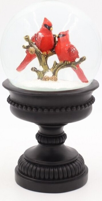 Kula śniegowa z ptaszkami