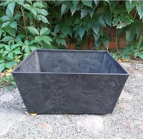 Doniczka ArtStone Ella misa czarna