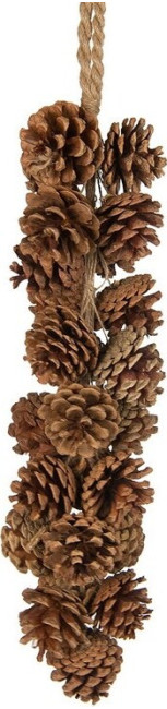 Girlanda Szyszki naturalna