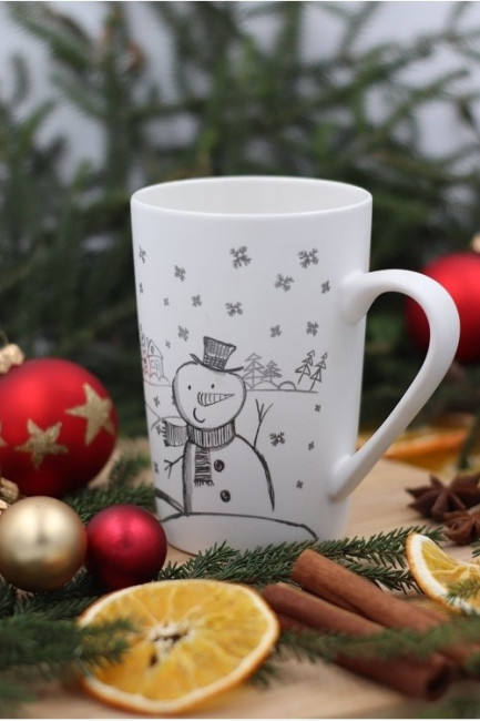 Kubek świąteczny Bałwan