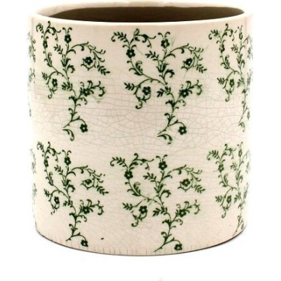 Doniczka Florentyna walec zielony