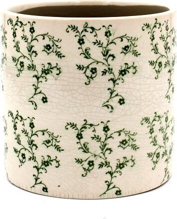 Doniczka Florentyna walec zielony