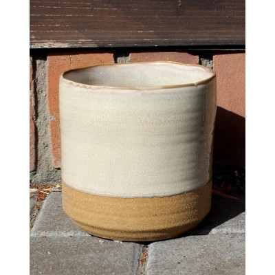 Doniczka Liv walec beż