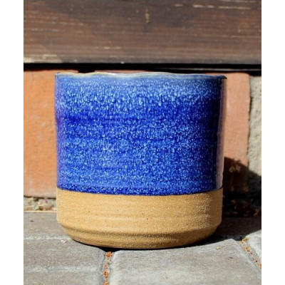 Doniczka Liv walec niebieska