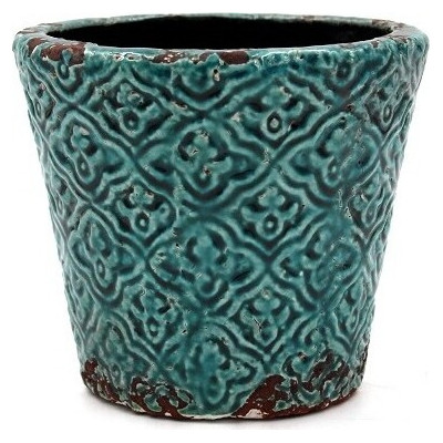 Doniczka Marrakesz niebieska