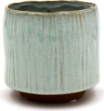 Doniczka Kristin błękitna na stopce